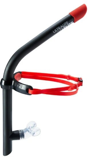 TYR RURKA CZOŁOWA ULTRALITE SNORKEL ELITE BLACK  LSNKLELT001